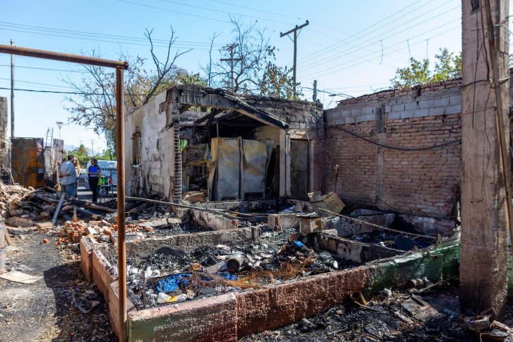 Rivadavia brindó asistencia a familias afectadas por la explosión de garrafas