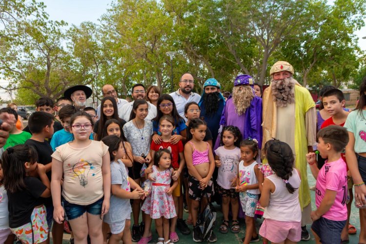La ilusión de los Reyes Magos invadió Rivadavia
