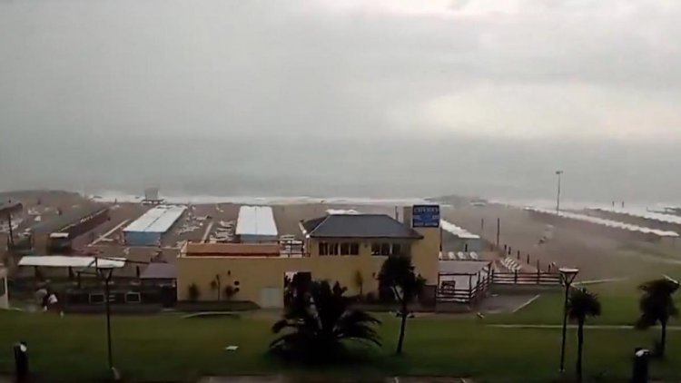 Un temporal de viento y granizo en Miramar provocó la muerte de un joven de 18 años