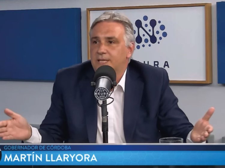 Llaryora tuvo fuertes críticas a la errática gestión de Javier Milei