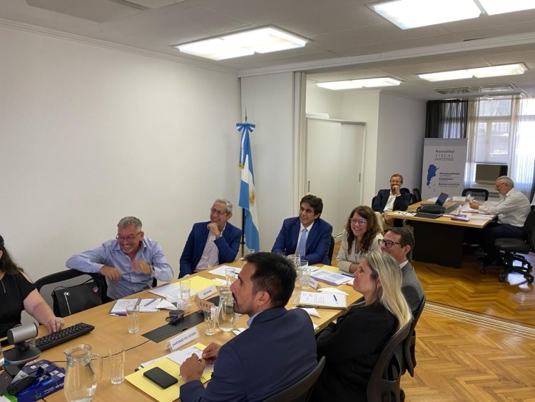 El ministro Gutiérrez participó de la reunión del Comité Ejecutivo del Consejo Federal de Responsabilidad Fiscal