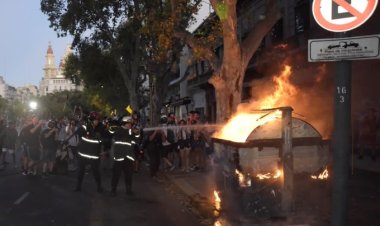 Jorge Macri tildó a los manifestantes de “delincuentes”