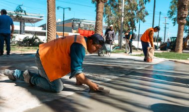 Rivadavia avanzando en obras de infraestructura
