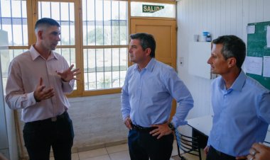 El gobernador Orrego visitó el Proyecto Juan