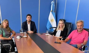 El ex senador Roberto Basualdo visitó la Subsecretaría de Trabajo