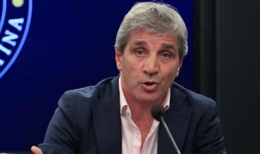 Luis Caputo:  la inflación se está "desacelerando"