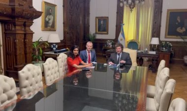 Javier Milei recibió a la subdirectora del FMI Gita Gopinath
