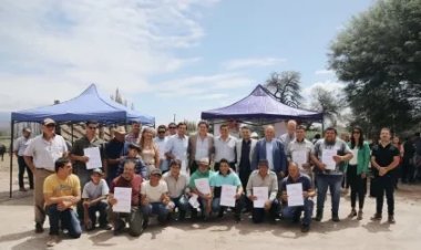 Entregan 18 toros reproductores a ganaderos sanjuaninos