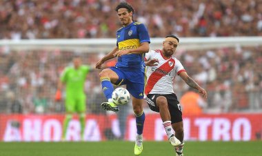 River y Boca igualaron 1-1 en "El Monumental"