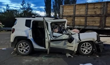 Impactante choque en plena Circunvalación deja en gravísimo estado a dos personas