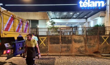 Dieron de baja la web de Télam