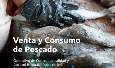 Por Semana Santa, Salud realizará un operativo de control de productos de la pesca