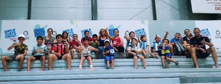 Chicos de las escuelas deportivas de Pocito disfrutan del torneo de Handball