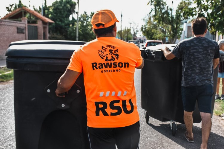 La contenerización avanza en Rawson: más zonas se suman al nuevo sistema de RSU