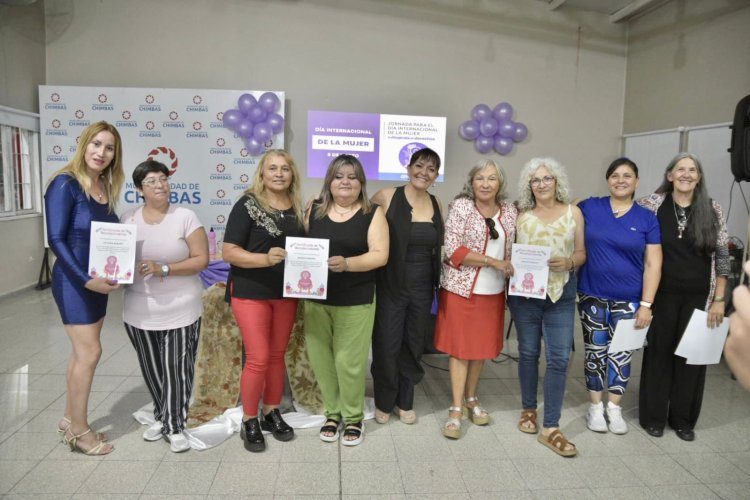 Cientos de mujeres conmemoraron su día en el Parque de Chimbas 