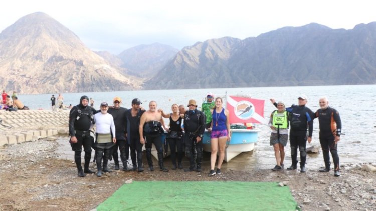 Se puede bucear en el Dique Punta Negra