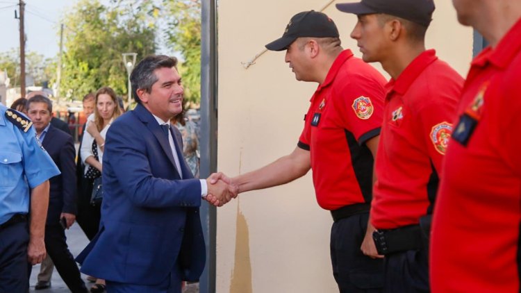 Orrego en los 100 años de Bomberos de la Policía de San Juan: " El trabajo que realizan es invaluable para toda la sociedad"