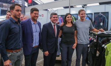 El gobernador encabezó el lanzamiento oficial de Ironman 2024