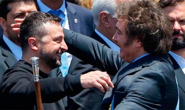 Milei planea reunirse con Zelenski en junio