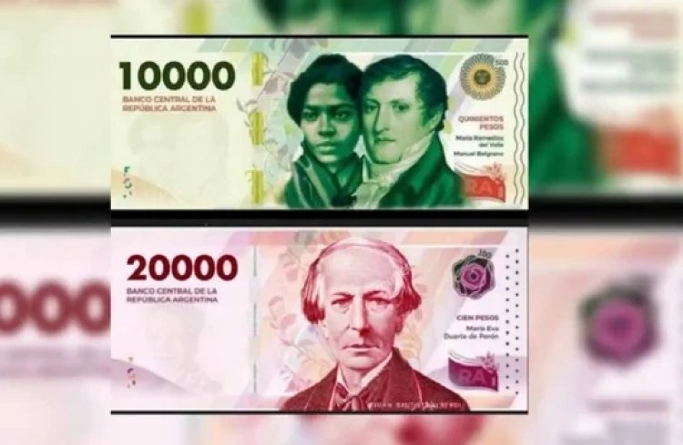 Cuándo comenzarán a circular los billetes de $10.000 y $20.000