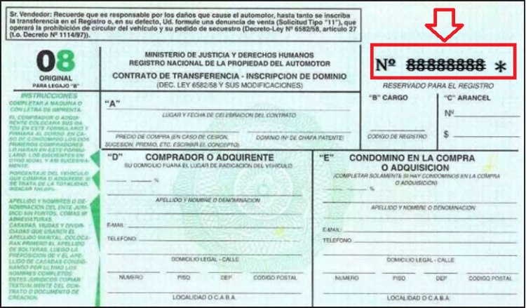 Dan marcha atrás con los aumentos en trámites para automotores