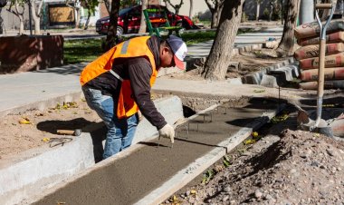 Rivadavia avanza en obras conjuntas en límites con Capital