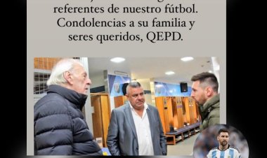 El mensaje de Messi por el fallecimiento de Menotti