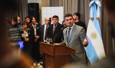 En la celebración del Día de la Minería, Orrego participó de la presentación de la Expo Minera