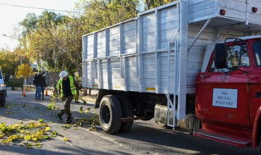 Rivadavia continúa con el operativo de limpieza