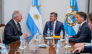 Orrego se reunió con el secretario de Minería de Nación