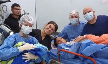 Nació un bebé en el Centro de Salud Arturo de la Colina