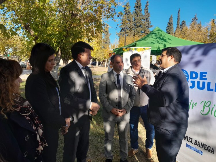 Mesa de trabajo entre el Intendente Daniel Banega y Medio Ambiente de la Provincia