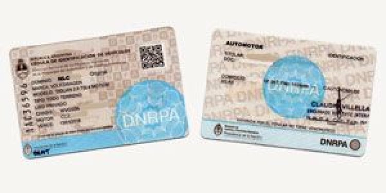 Chau Cédula Azul para conducir un vehículo