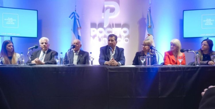 Pocito firmó 24 convenios para diseñar el Plan Estratégico 2024 - 2036