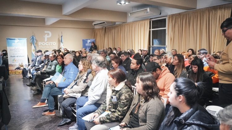 Continúan los talleres para elaborar en Pocito el Plan Estratégico 2024-2036