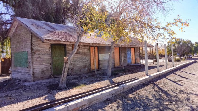 Pocito realiza la restauración de la estación de trenes Aberastain