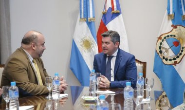 Orrego recibió al Cónsul General de Chile en Mendoza