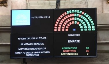 El Senado aprobó el mega proyecto en general con el desempate de Villarruel