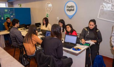 Santa Lucía realiza talleres de Formación Digital para jóvenes