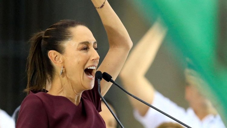 Sheinbaum fue elegida como la primera mujer presidenta de México