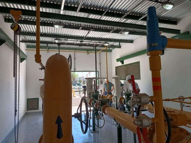 Redes de Gas continúa trabajando en las escuelas