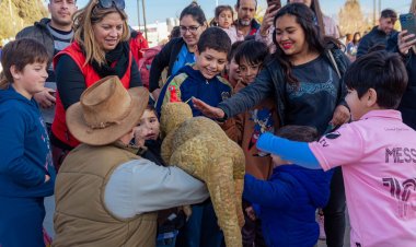 El Parque de Rivadavia colmado por los entretenimientos