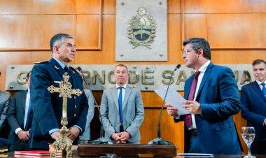 Orrego puso en funciones al nuevo Jefe de la Policía de San Juan