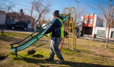 Conocé el cronograma semanal de mantenimiento de espacios verdes de la Ciudad
