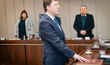 Juró el nuevo Juez de Faltas de Pocito