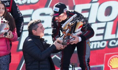 Orrego estuvo presente en el cierre de la octava edición del Desafío de las Estrellas