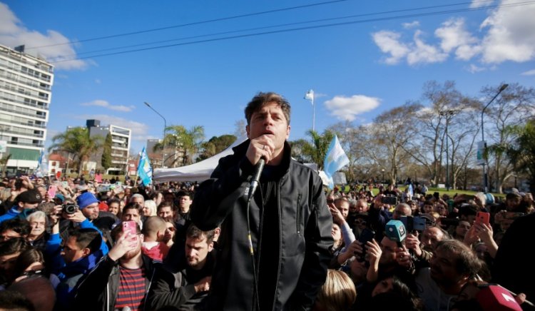 Kicillof, en el homenaje a Perón