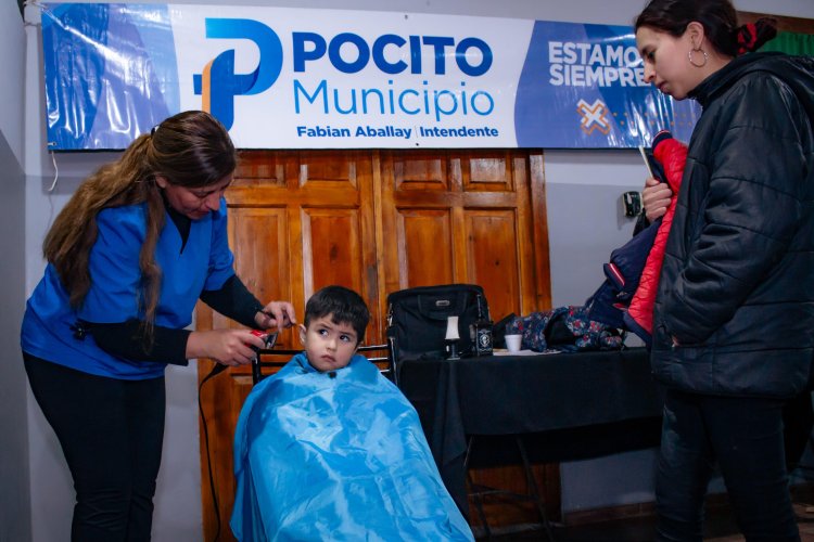 Gran número de vecinos asisten al Operativo de Abordaje Comunitario realizado por Pocito