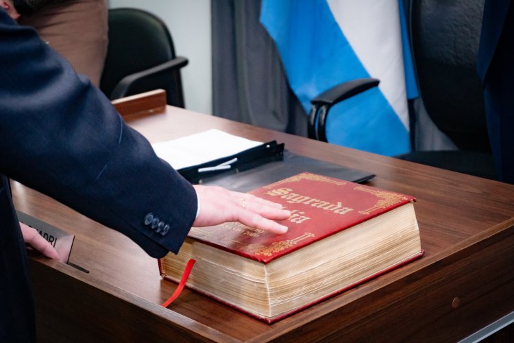 Juró el nuevo Juez de Faltas de Pocito