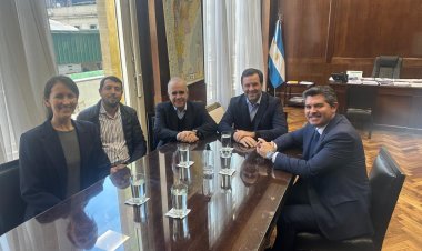 Orrego se reunió con el secretario de Economía del Conocimiento